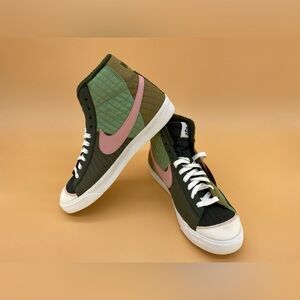 Nike Blazer Mid 77 Premium Toasty Sequoia Quilted Sneaker/Shoe